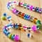 Multicolor Small Lampwork Glass Rondelle Beads, 6mm by Bead Landing™